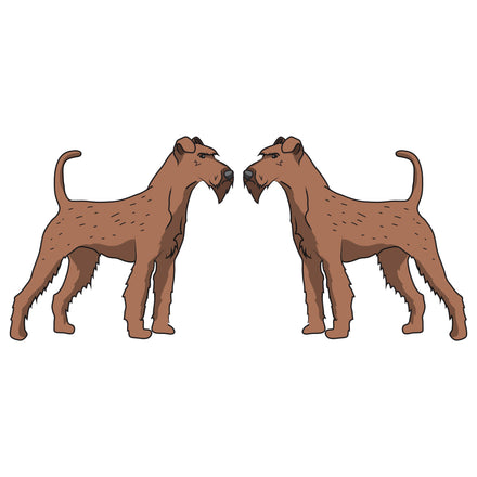 Irish Terrier Dog Decal