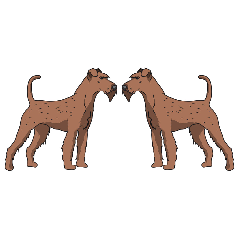 Irish Terrier Dog Decal