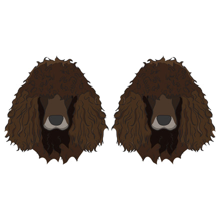 Irish Water Spaniel Dog Decal