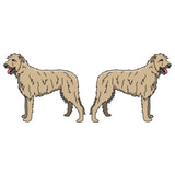 Irish Wolfhound Dog Decal