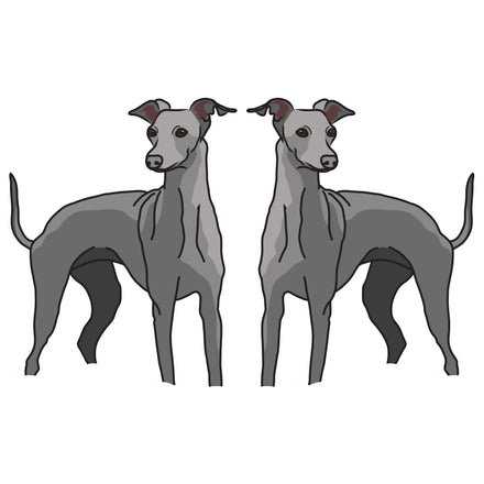 Italian Greyhound Dog Decal