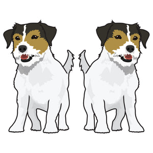 Jack Russel Terrier Dog Decal