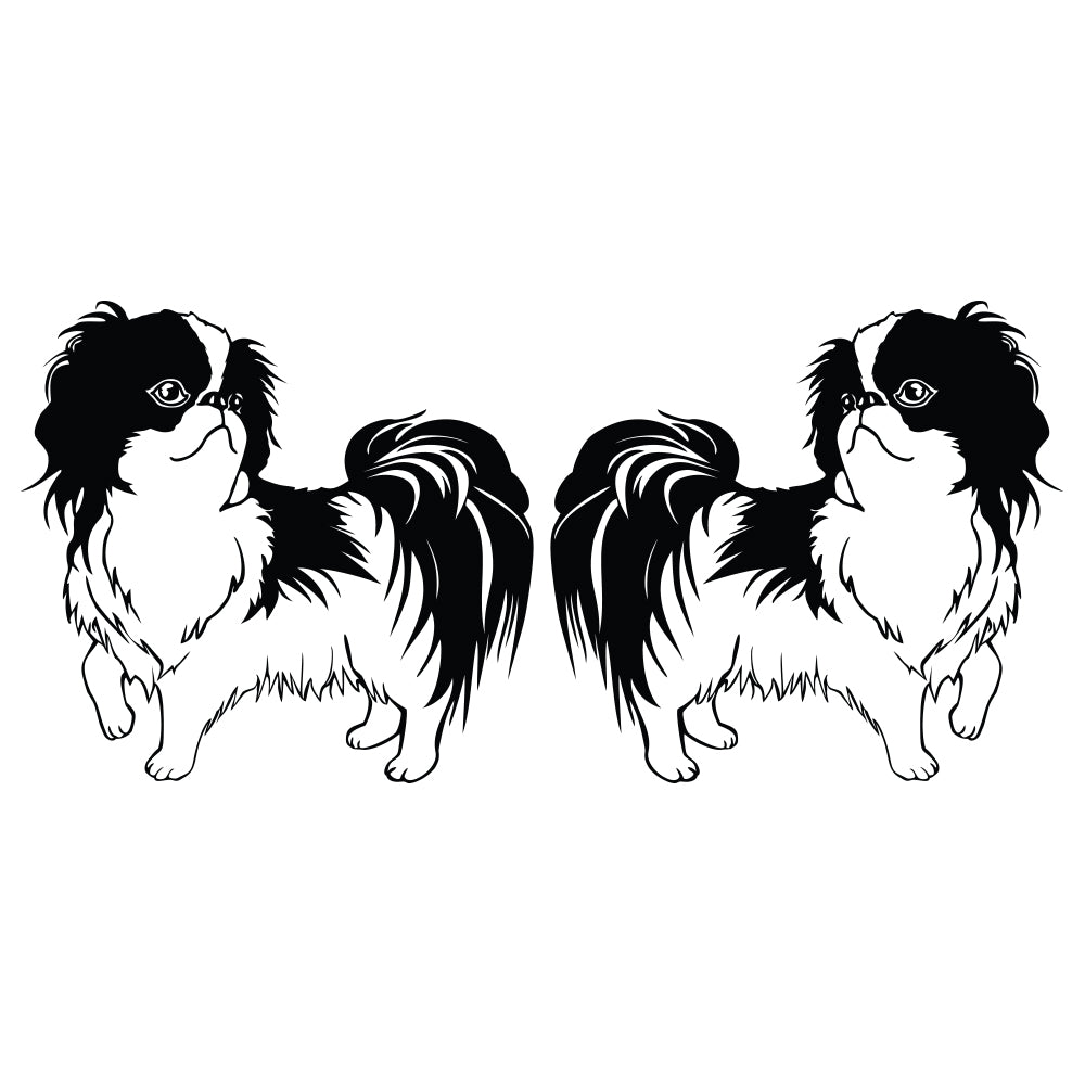 Japanese Chin Dog Decal