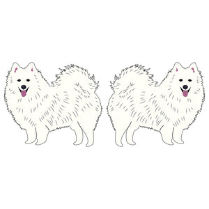 Japanese Spitz Dog Decal