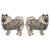 Keeshonden Dog Decal