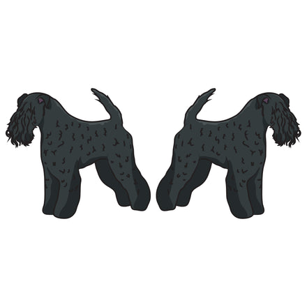 Kerry Blue Terrier Dog Decal