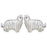 Komondor Dog Decal
