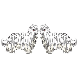 Komondor Dog Decal