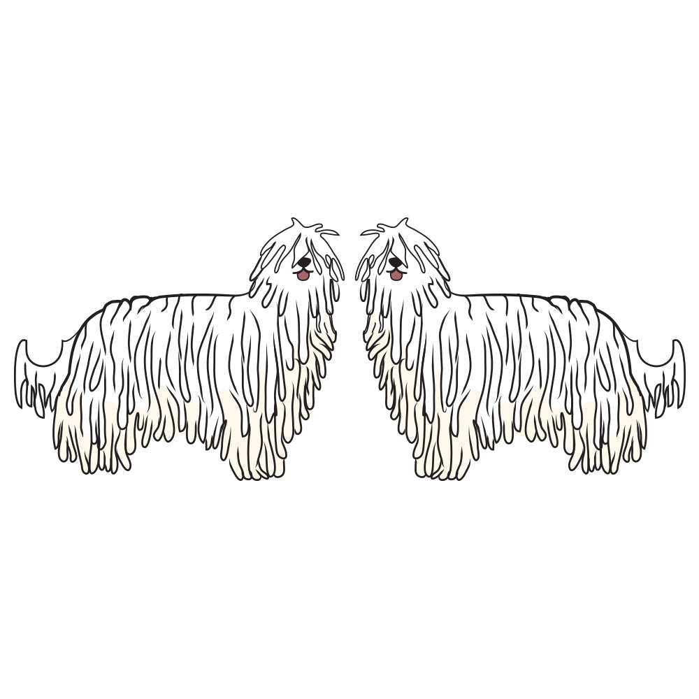 Komondor Dog Decal