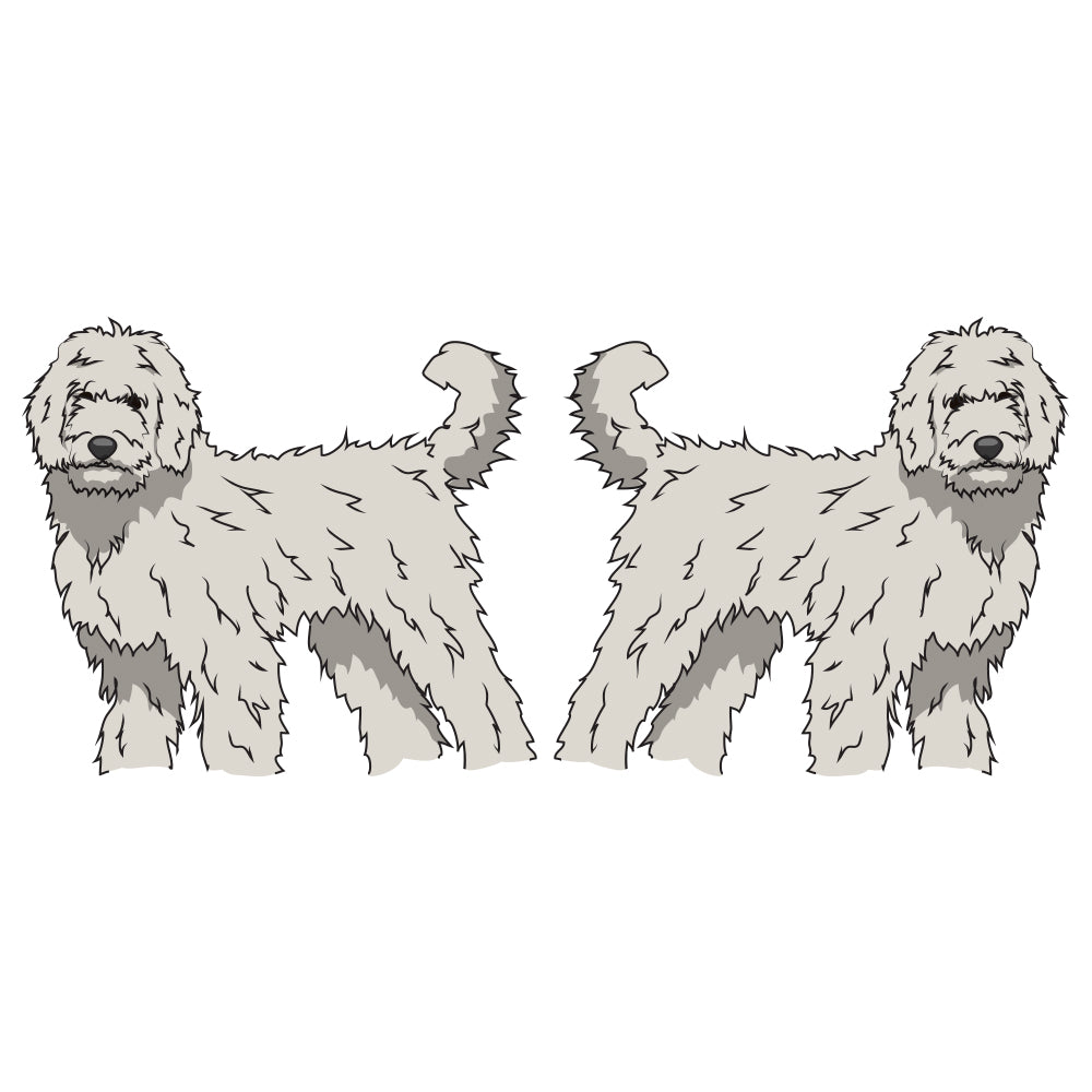 Labradoodle Dog Decal