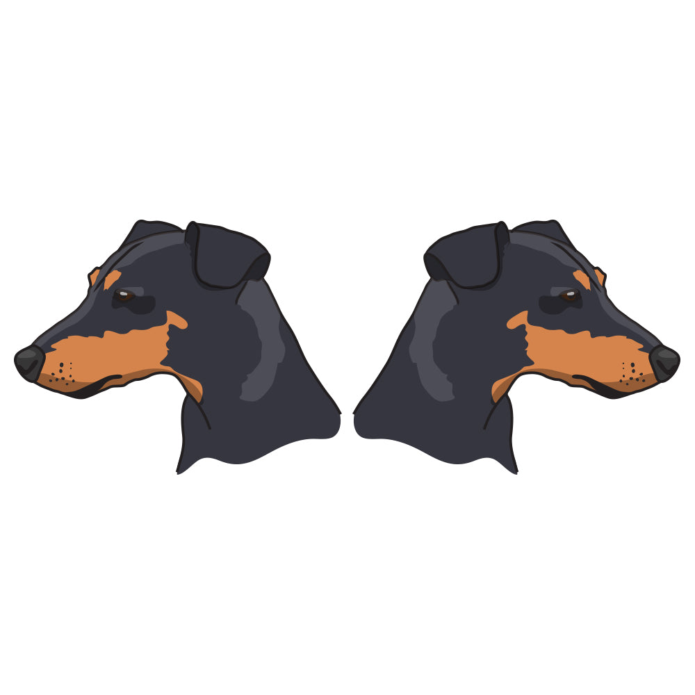 Manchester Terrier Dog Decal