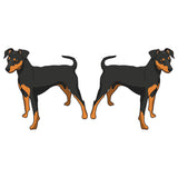 Miniature Pinscher Dog Decal