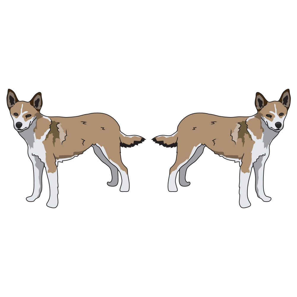 Norwegian Lundehund Dog Decal