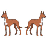 Pharaoh Hound Dog Decal