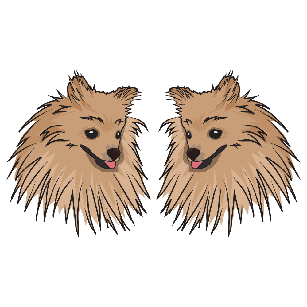 Pomeranian Dog Decal