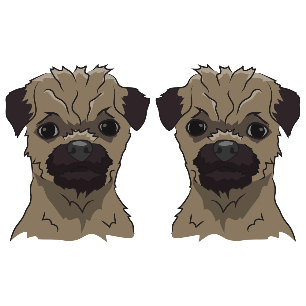 Pugapoo Dog Decal