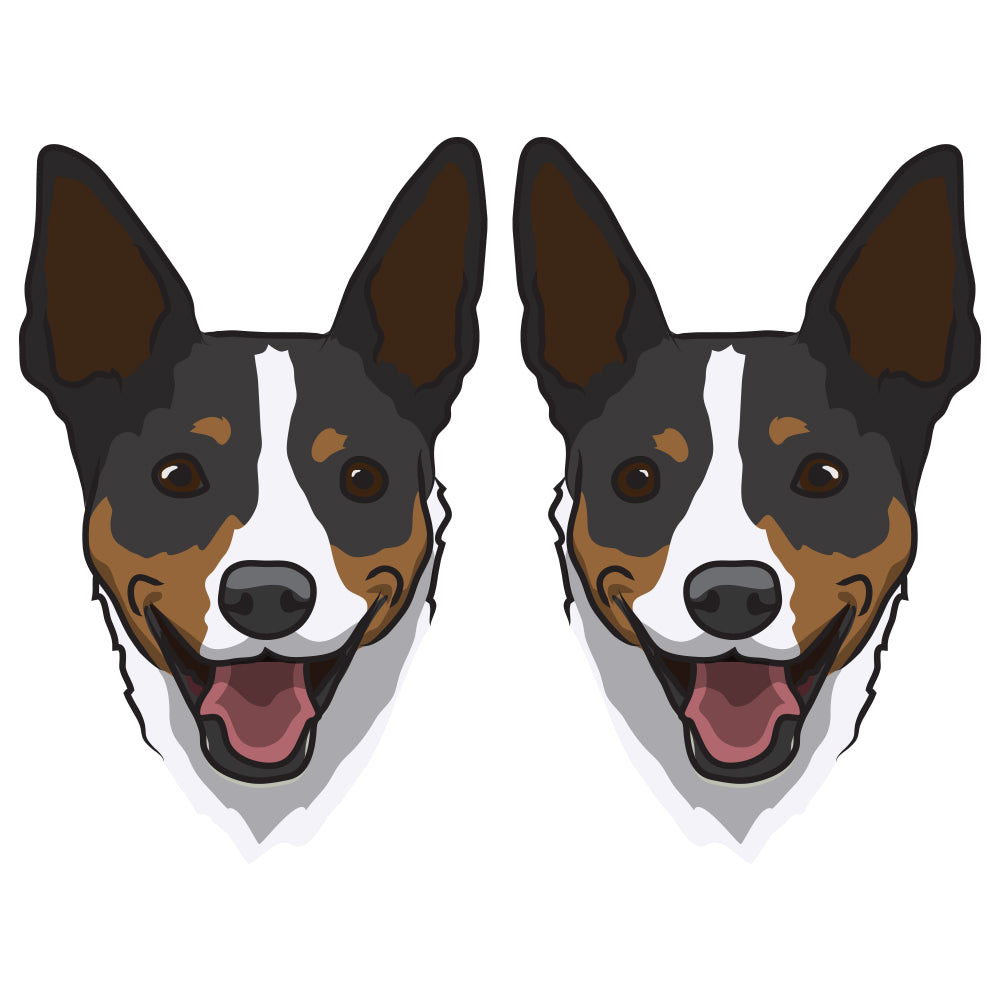 Rat Terrier Dog Decal