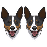 Rat Terrier Dog Decal