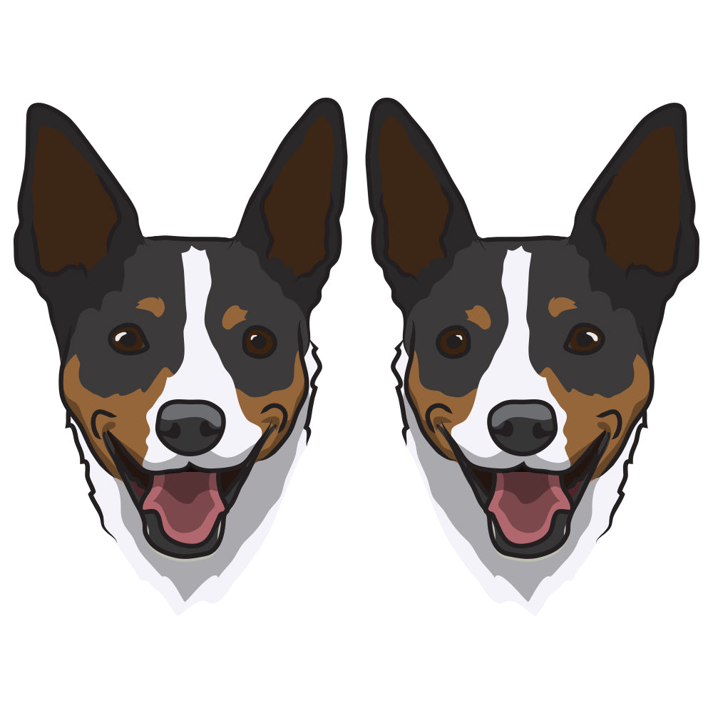 Rat Terrier Dog Decal