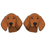Redbone Coonhound Dog Decal