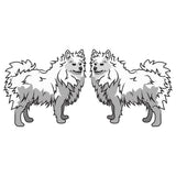 Samoyed Dog Decal
