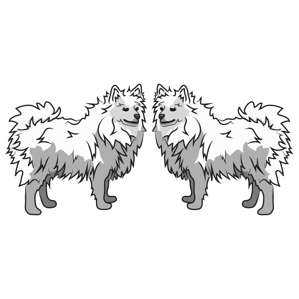 Samoyed Dog Decal