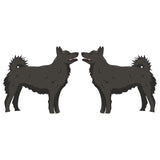 Schipperke Dog Decal