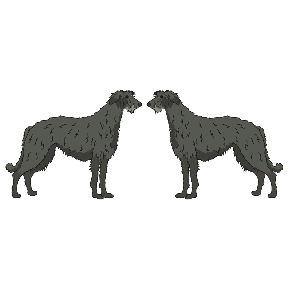 Scottish Deerhound Dog Decal