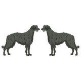 Scottish Deerhound Dog Decal