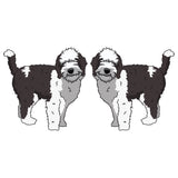 Sheepadoodle Dog Decal