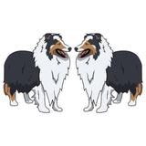 Shetland Sheepdog Dog Decal