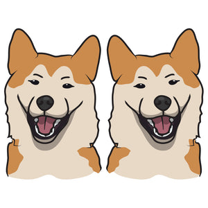 Shiba Inu Dog Decal