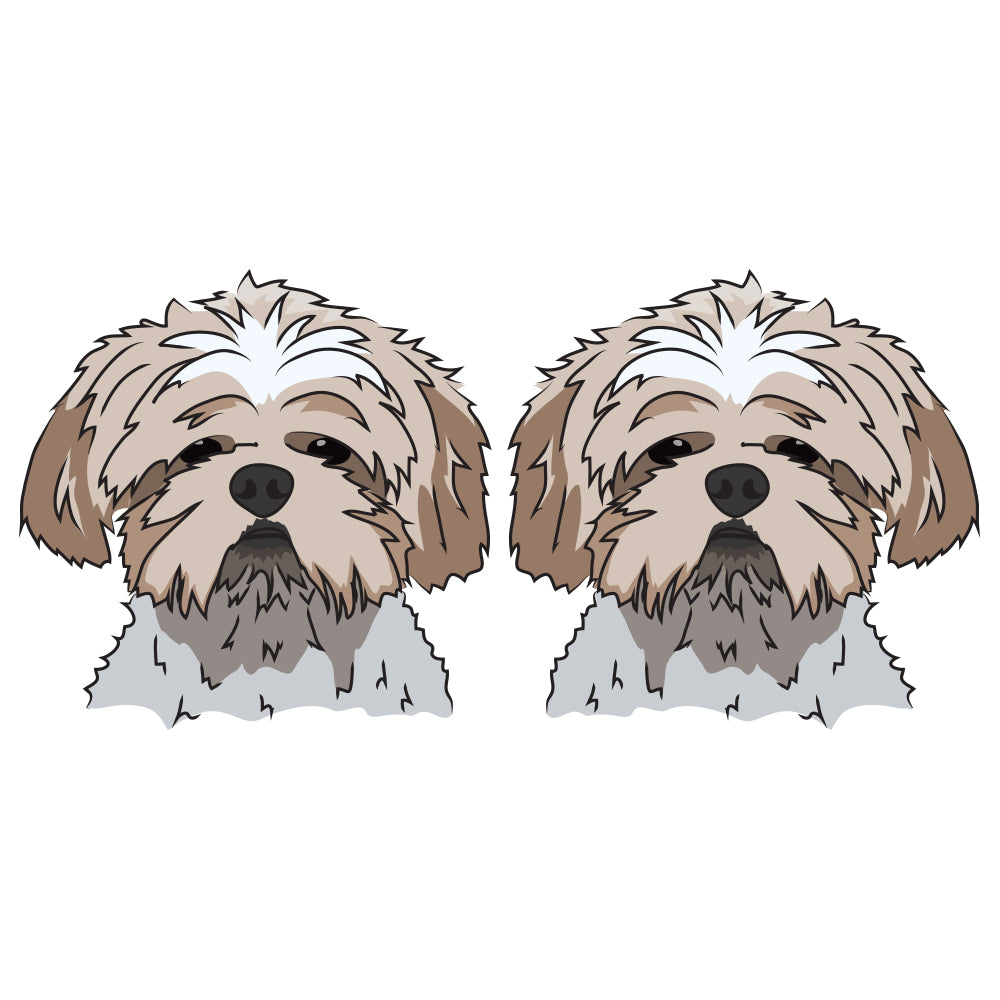 Shih Tzu Dog Decal