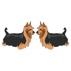 Silky Terrier Dog Decal
