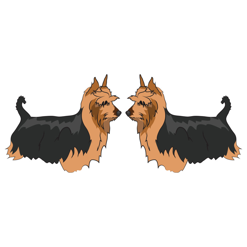 Silky Terrier Dog Decal