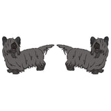 Skye Terrier Dog Decal