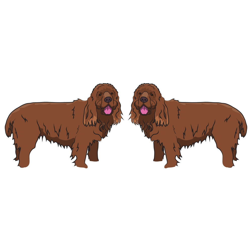 Sussex Spaniel Dog Decal