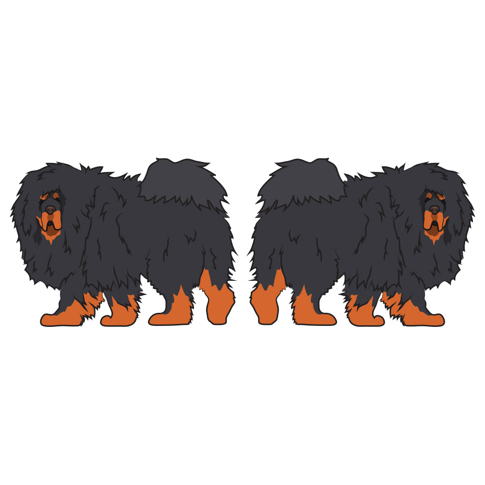 Tibetan Mastiff Dog Decal