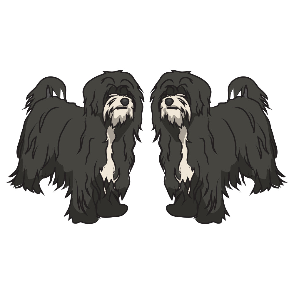 Tibetan Terrier Dog Decal