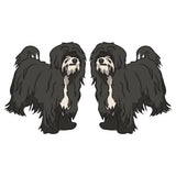 Tibetan Terrier Dog Decal