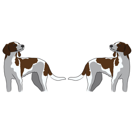 Treeing Walker Coonhound Dog Decal