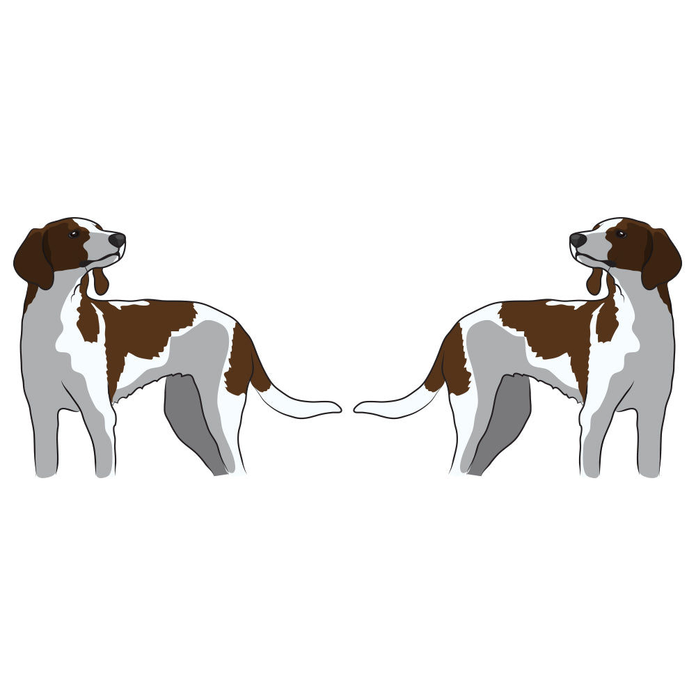 Treeing Walker Coonhound Dog Decal