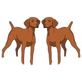 Vizsla Dog Decal