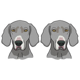 Weimaraner Dog Decal