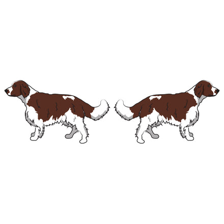 Welsh Springer Spaniel Dog Decal