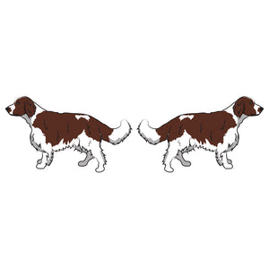 Welsh Springer Spaniel Dog Decal