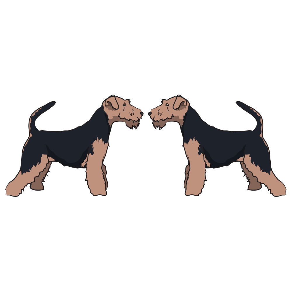 Welsh Terrier Dog Decal