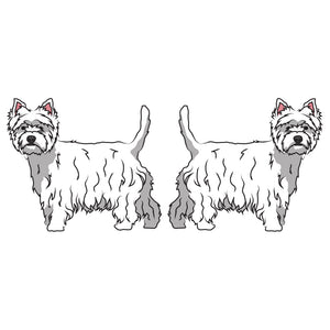 West Highland White Terrier Dog Decal