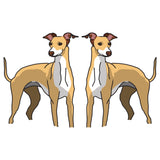 Whippet Dog Decal