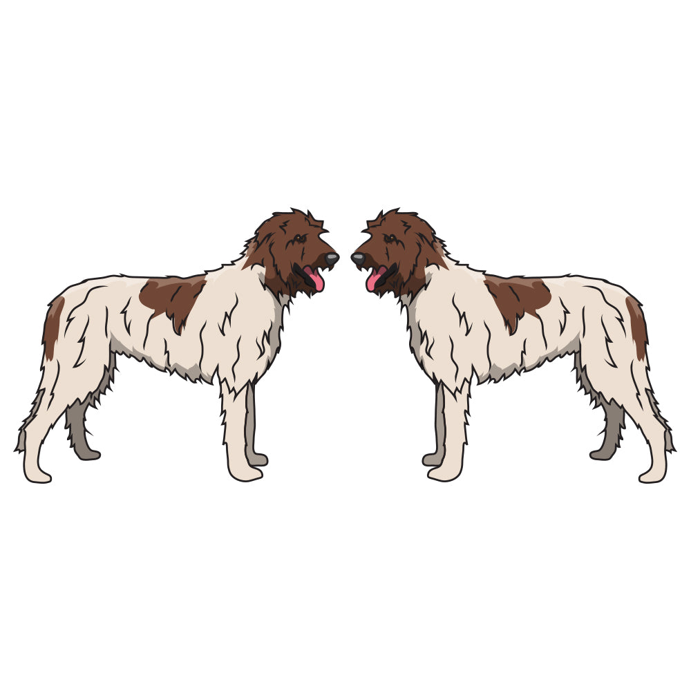Wirehaired Pointing Griffon Dog Decal